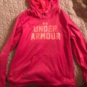 Under armor hoodie!